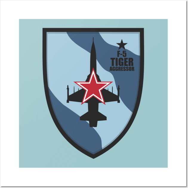 F-5 Aggressor Wall Art by TCP